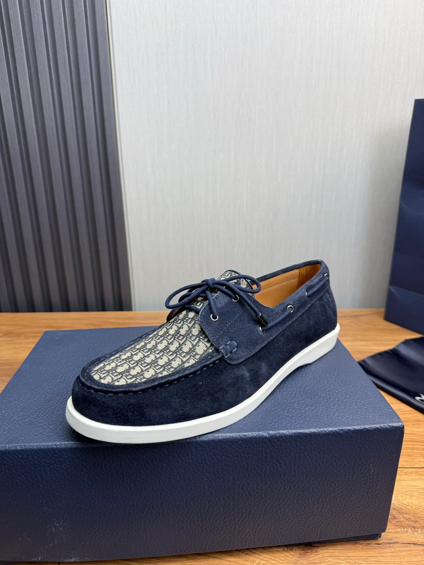 Men's shoes 💰560💰 [Dior Dior] Men's official website hot sale 🔥Imported frosted cowhide + cowhide lining. Original rubber wear-resistant outsole. High quality shipment ⬆️Code number 38-44, (45 customized)
